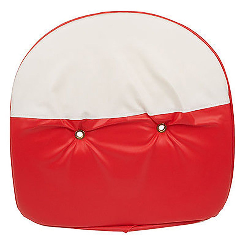 Seat Cushion, Red & White 19 Fits Ford/New Holland Replaces T295RW19