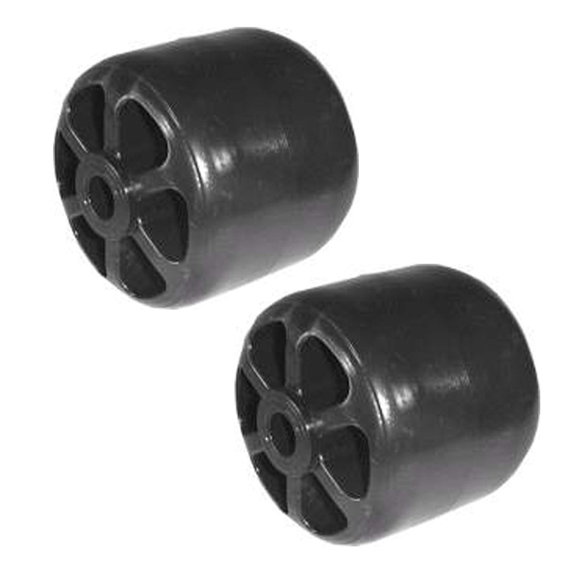 Two Plastic Deck Wheels M115245 For John Deere Compact Tractor 3320 4410