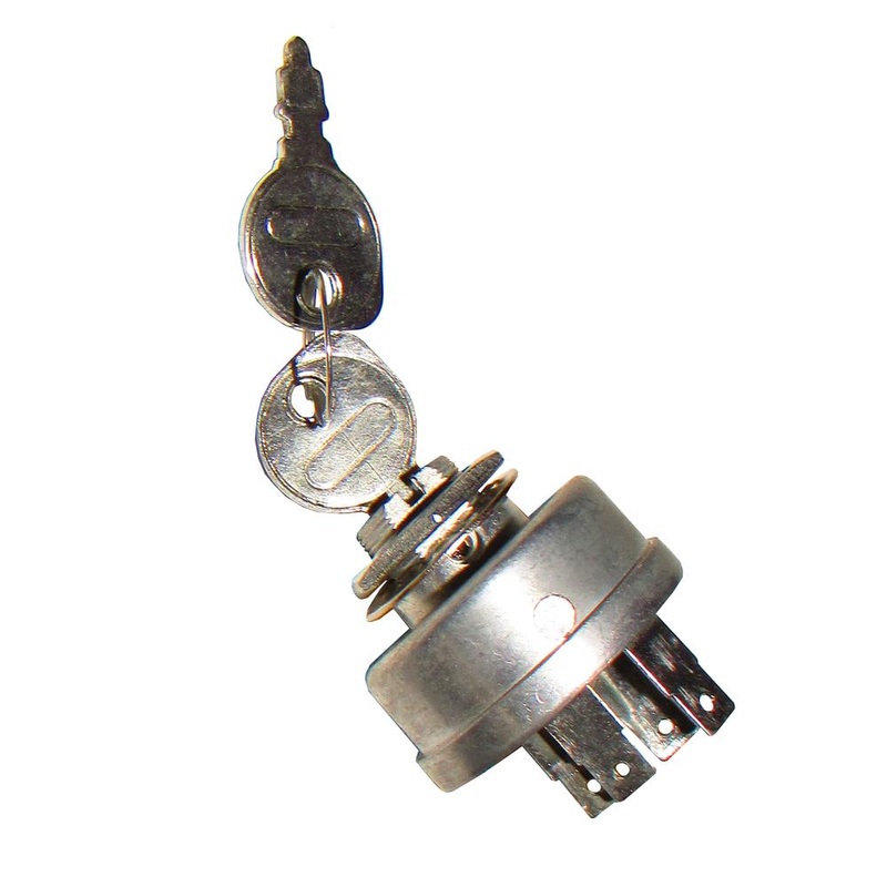 Ignition Starter Switch W/2 Keys and Locknuts Fits Toro 103-0206 104-2541 Fits