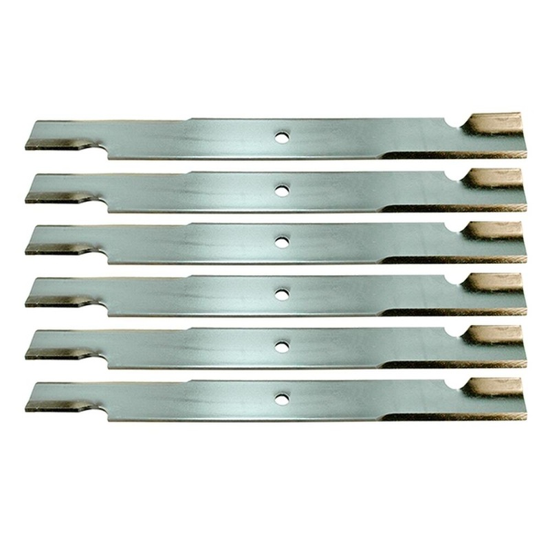 (6) Hi Lift Blades Replace Bad Boy 038-0005-00 fits 54 Deck