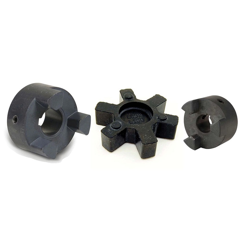 L100 L-Jaw Coupler Set Includes 1 & 5/8 Couplers & Rubber Insert