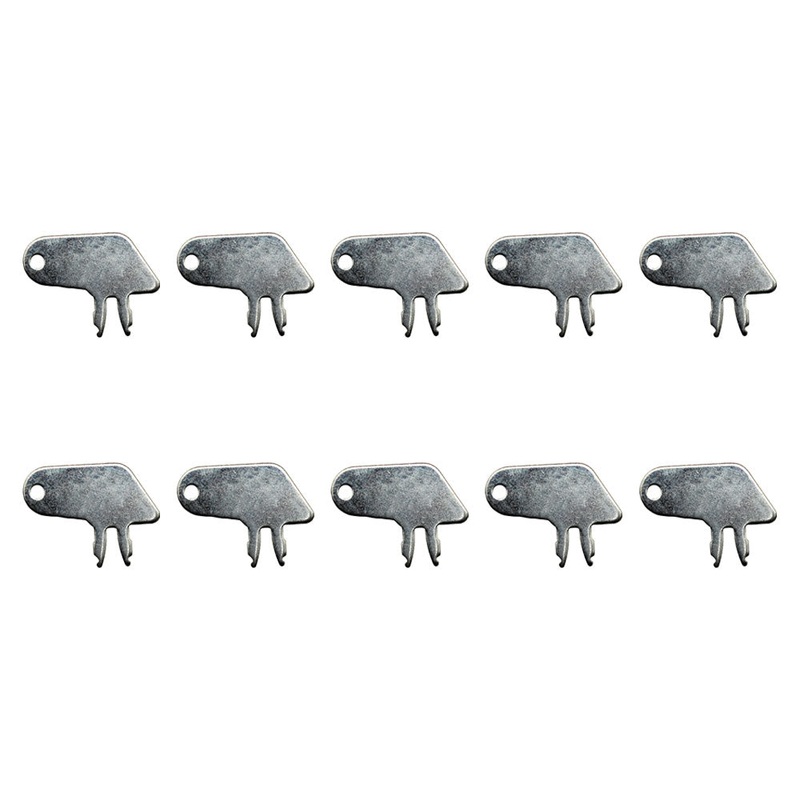 Fits Caterpillar 8H5306 Battery Isolator Disconnect Ignition Keys *10 Pack*
