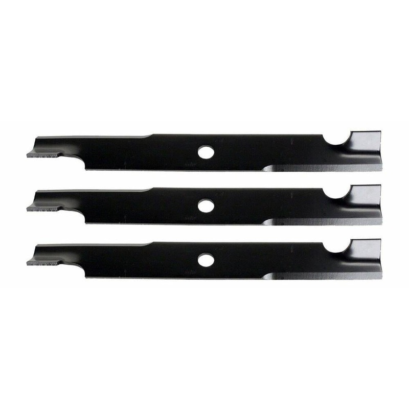 Set of 3 Scag Encore Commercial XHT 52 mower blades 48108 481707 482306 482462