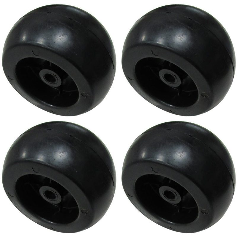 (4) Riding Mower Deck Wheels & Bolts Fits Hustler Fits MTD 210-142