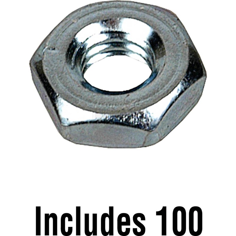 462-10007-100-JN J&N Electrical Products Nut, Hex