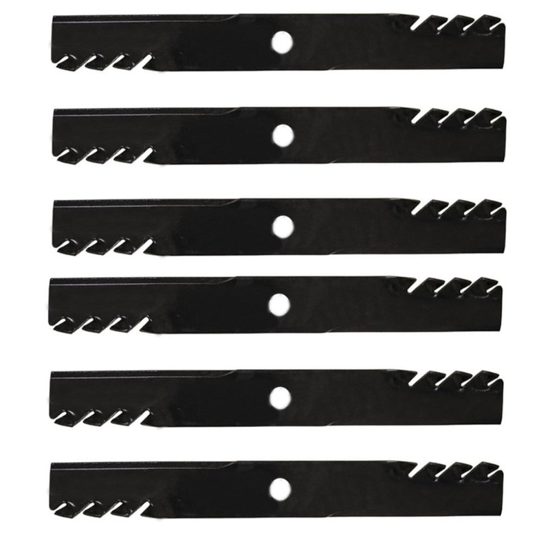 Qty 6: Toothed Mower Blade Fits Exmark Replaces 103-6393