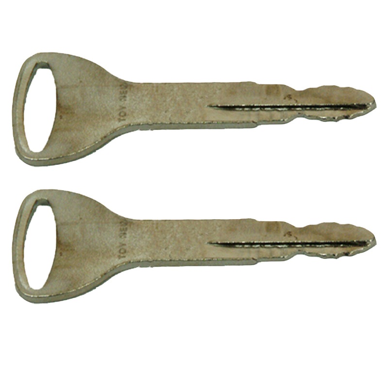 Qty 2: Key(s) Fits Toyota Replaces 57591-23330-71