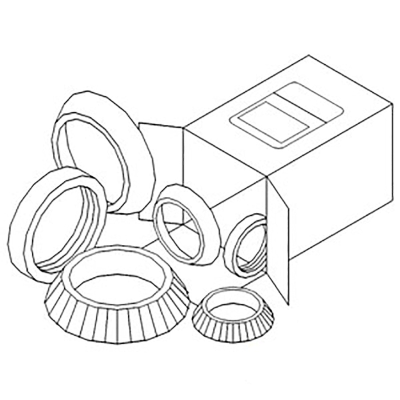 Wheel Bearing Kit Fits Case/International Harvester Replaces WBKCA3