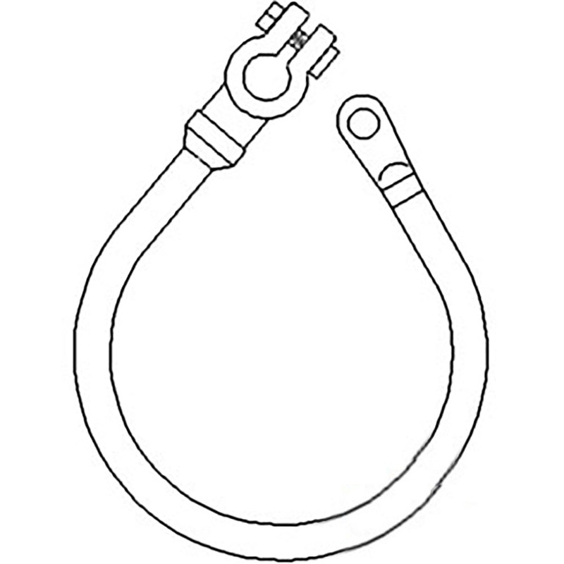 9N14300C Starter to Battery Cable Fits Ford New Holland Tractor 2N 9N 26A12