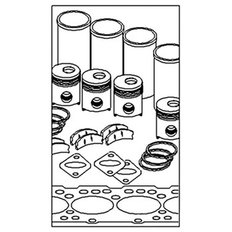 A-OK6591-AI Major Engine Overhaul Kit