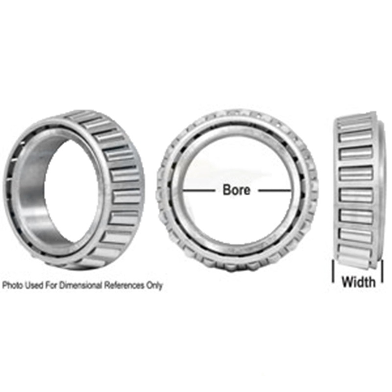 AH94661 New Cup & Cone Bearing Set Fits John Deere CTS 6620 6622 7720 +