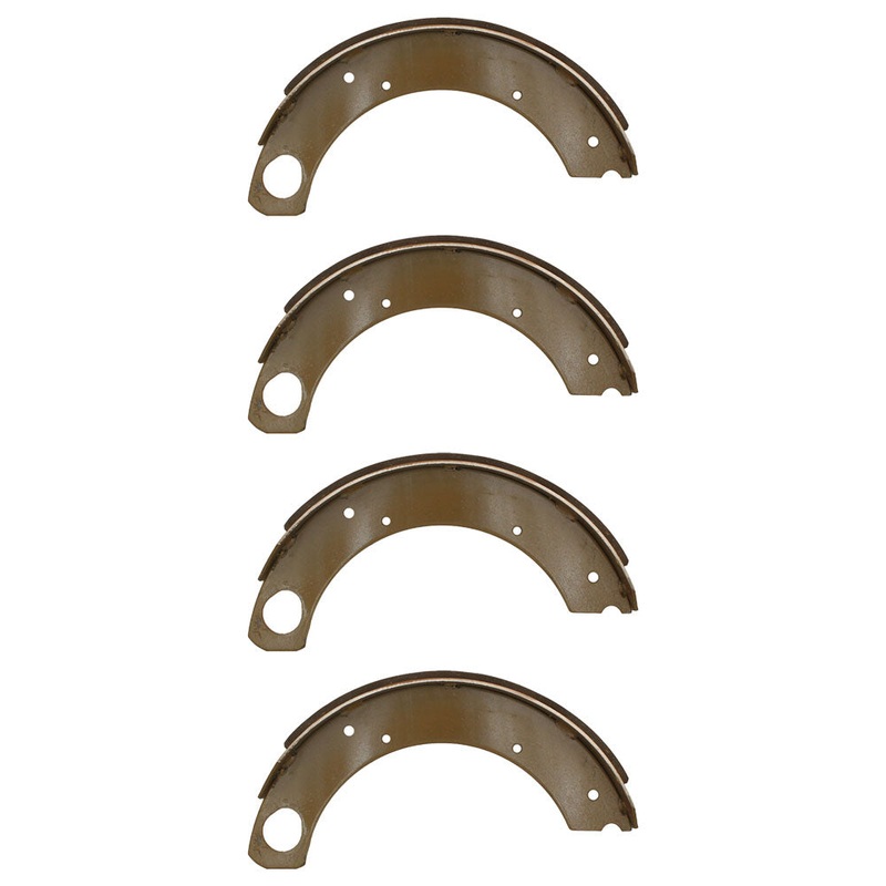 Qty. 2: Pair of Brake Shoes Fits Massey Ferguson Replaces 1810345M91