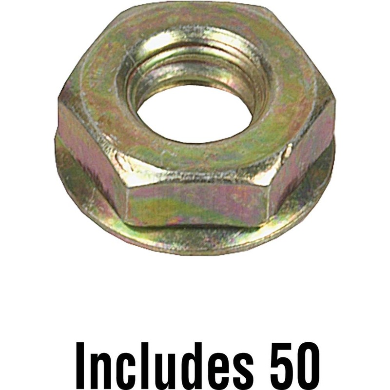 462-19001-50-JN J&N Electrical Products Nut, Hex-Washer