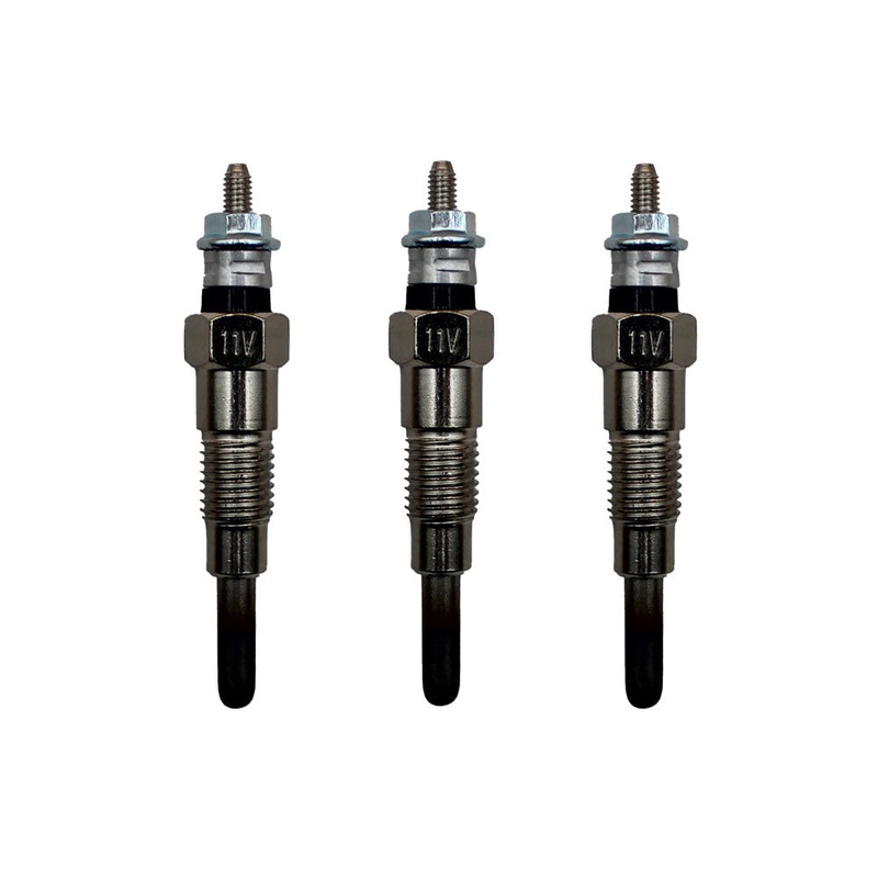 Qty 3: Glow Plug Fits Yanmar Replaces 129155-77800