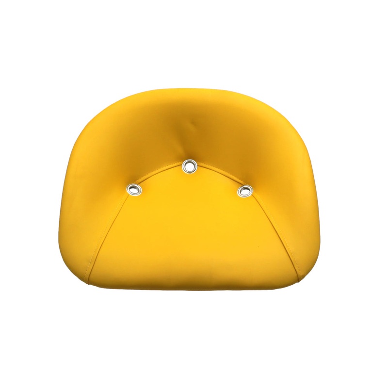 Yellow Padded Pan Seat Fits John Deere Replaces TS1200YEL