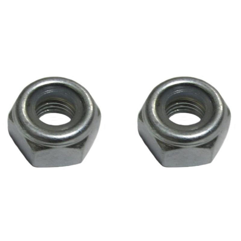 Set of 2 Lock Nuts fit Several Fits John Deere Interchangeable w/ 14M7455