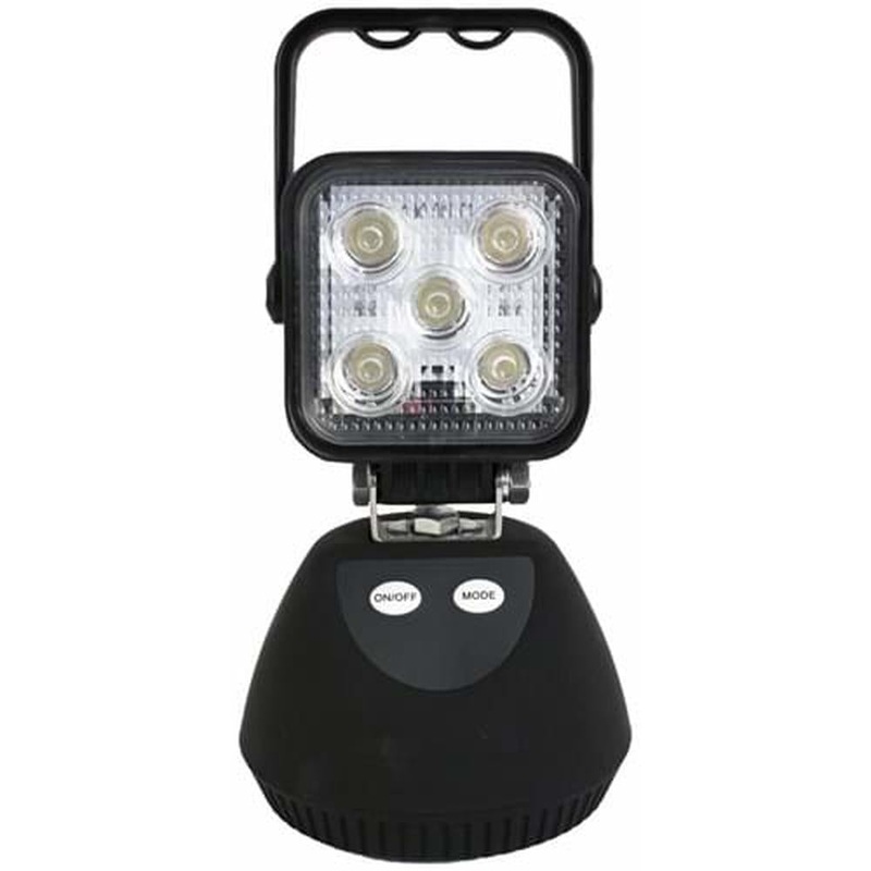 8302061 Matte LED Rechargeable Handheld Shop Light, w/ Heavy Duty Magnetic Base