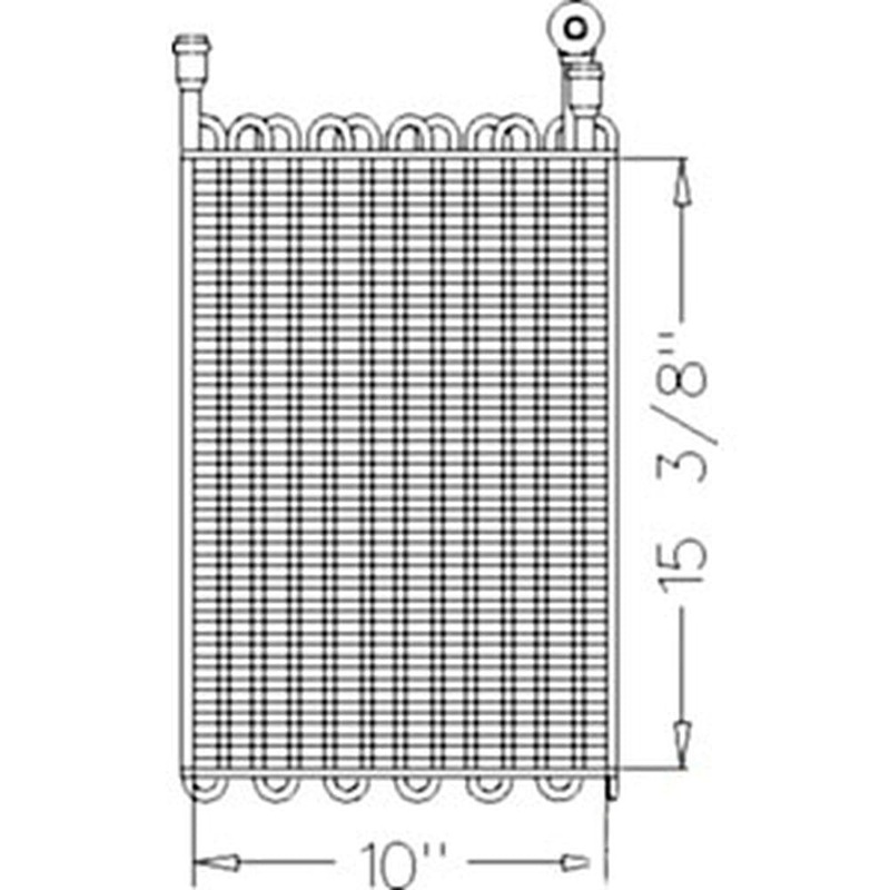 AMRE57574 Re57574 – Evaporator/Heat Exchanger Fits John Deere Tractor