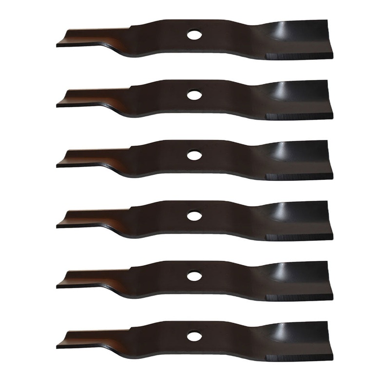 Fits Kubota Riding Lawn Mowers: Several Models (6) Replacement Mower Blades