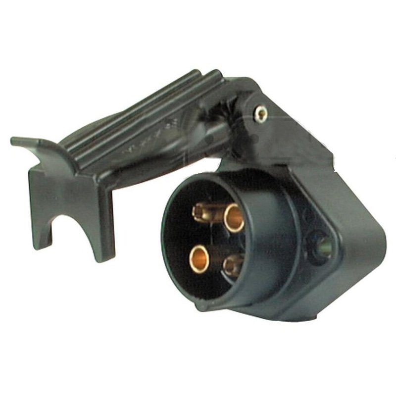 S.56469 4-Pin Auxiliary Female Socket (Plastic) – Fits Steyr 4100, 4110, 4115 +