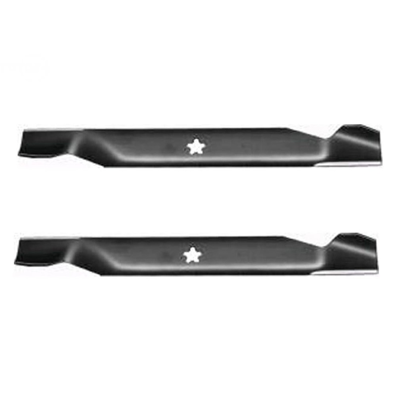 Set of 2 Mower blades to fit AYP Fits Husqvarna 38 532134148 6190 95-003
