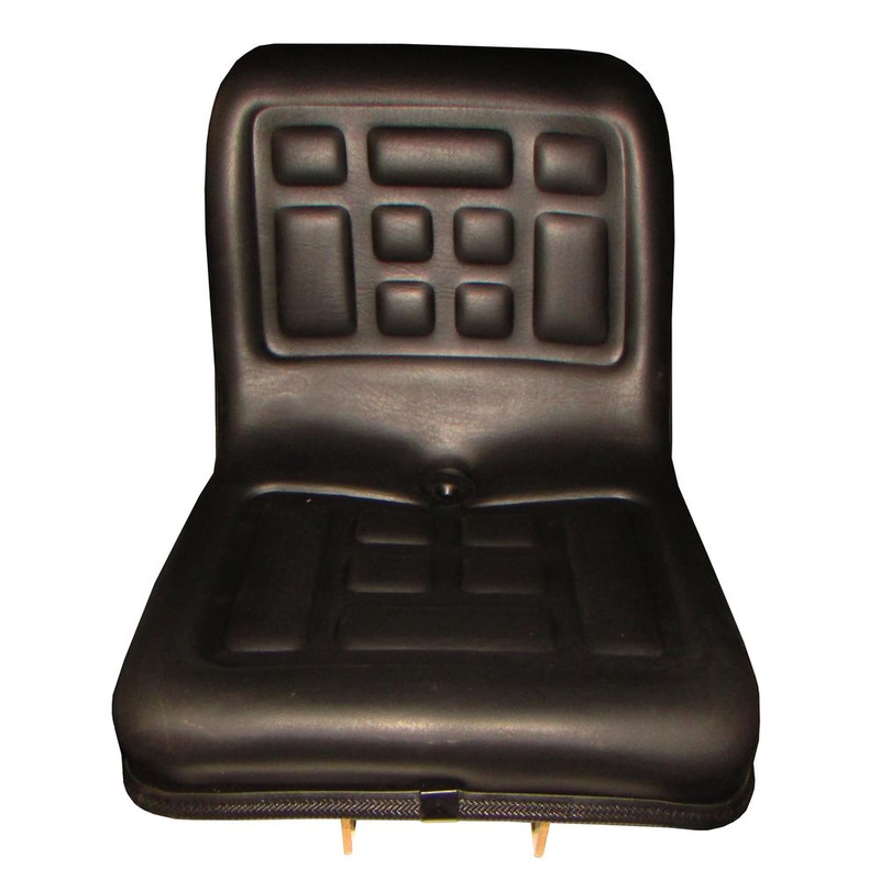 520 Compact Tractor Seat w/ Flip Bracket Black Talon 520010BK 1-3542
