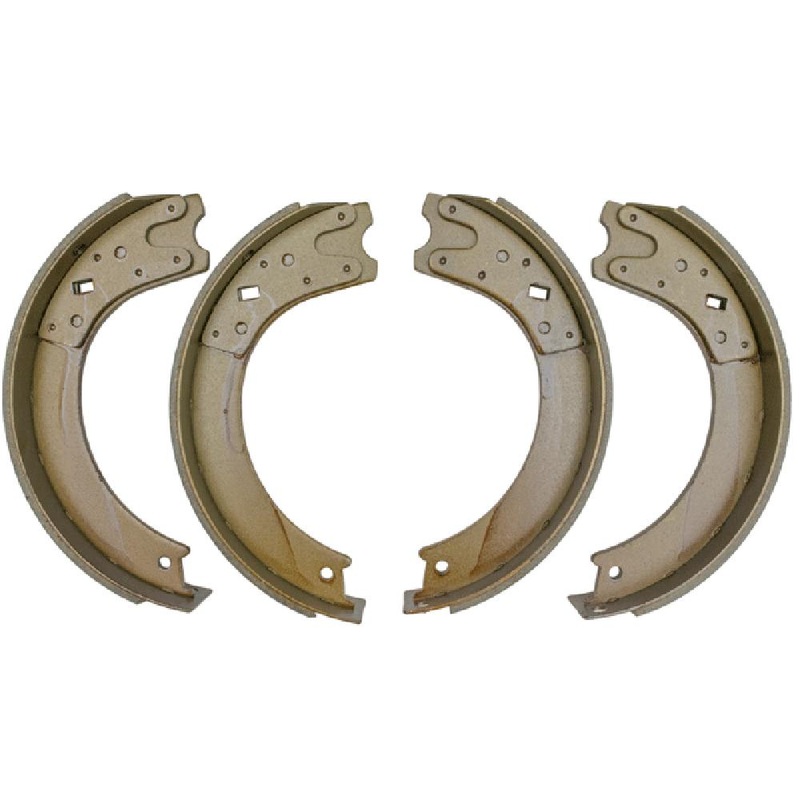 8N2200B Set 4 Brake Shoes Fits Ford Tractor NAA Jubilee 8N Drum Type