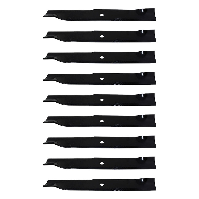 (9) 6180 Rotary Blades Compatible With Hustler 793794, 794685