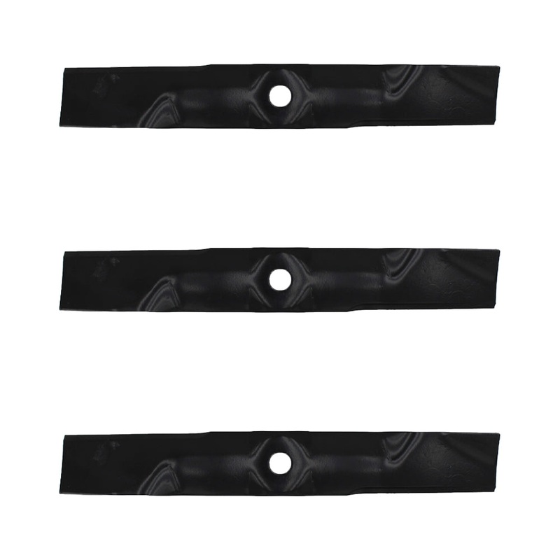 Set of 3 XHT mower blades to fit Fits John Deere 48 GT225 GT235 245 255