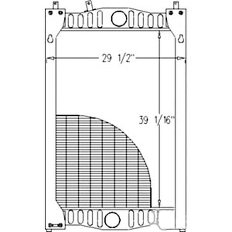 RE169280 New Radiator Fits John Deere Tractor 9100 9200 9120 9220