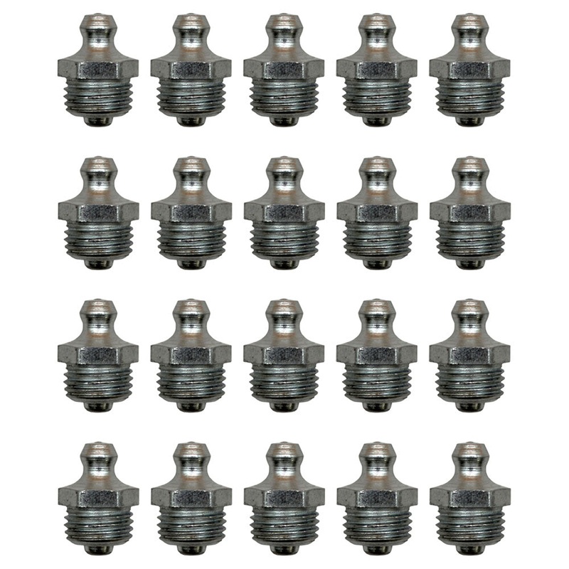 1450/0002 Qty 20: Grease Nipples Fits JCB