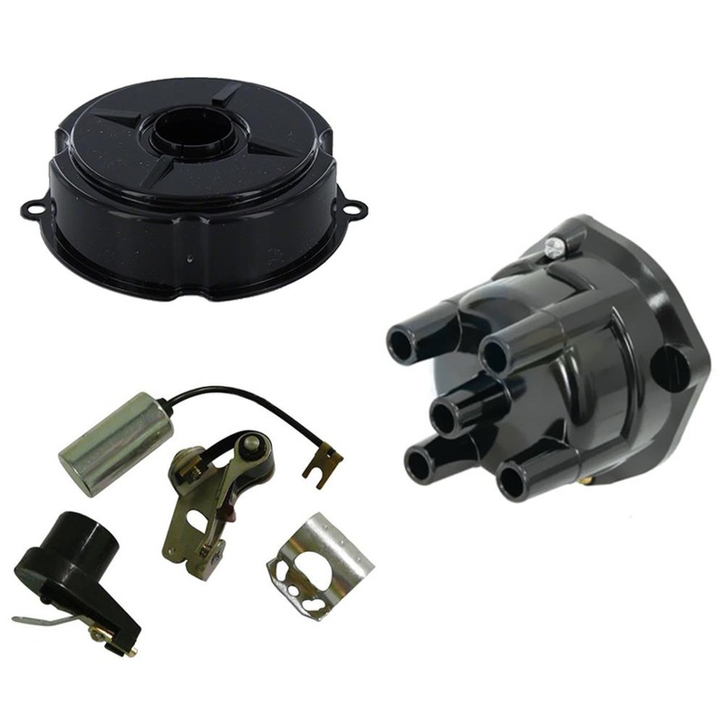 Ignition Kit w/ Distributor Cap & Cover Fits International Replaces 19545587