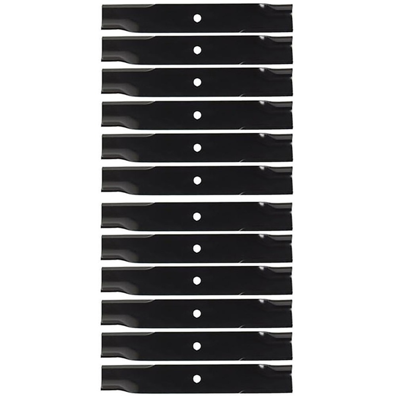 Qty 12: Mower Blade – 16-1/2 Fits John Deere Replaces AM104489