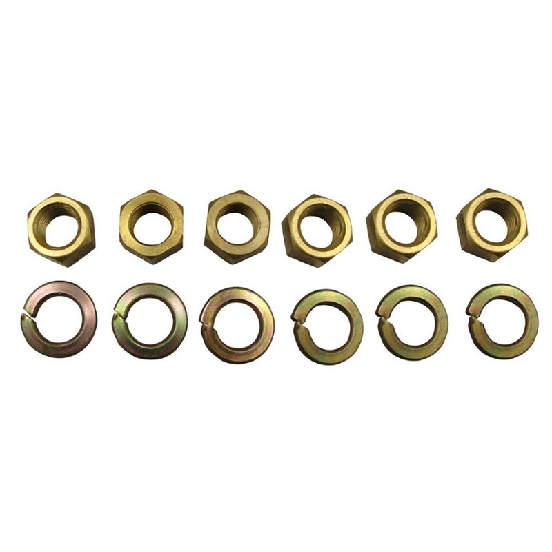 6-pc Manifold Nut Kit Fits Ford/New Holland Replaces 2158-020