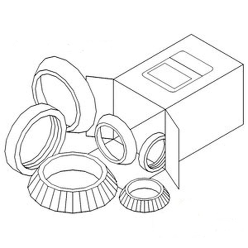 Bearing Cone Fits Ford/New Holland Replaces JLM506849