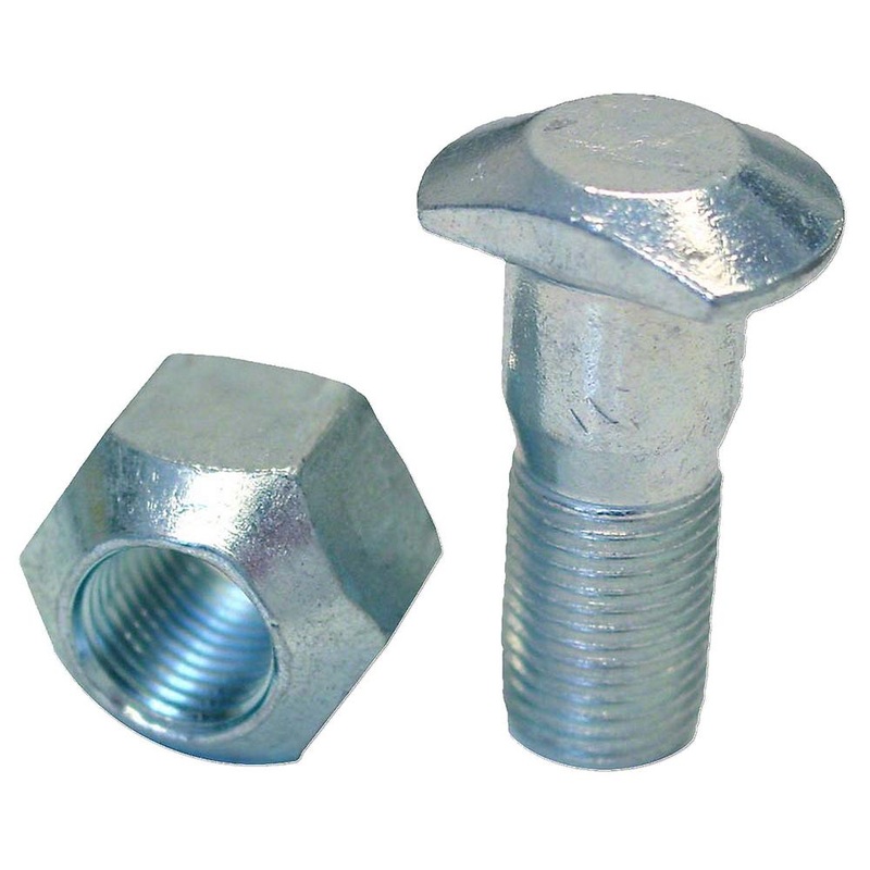 FDS288 Front Wheel Stud And Nut Assembly Fits Ford