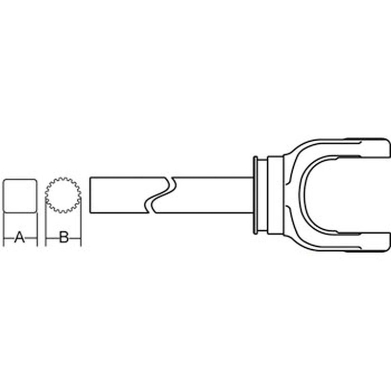 A-10004448-AI – Yoke & Shaft Assembly