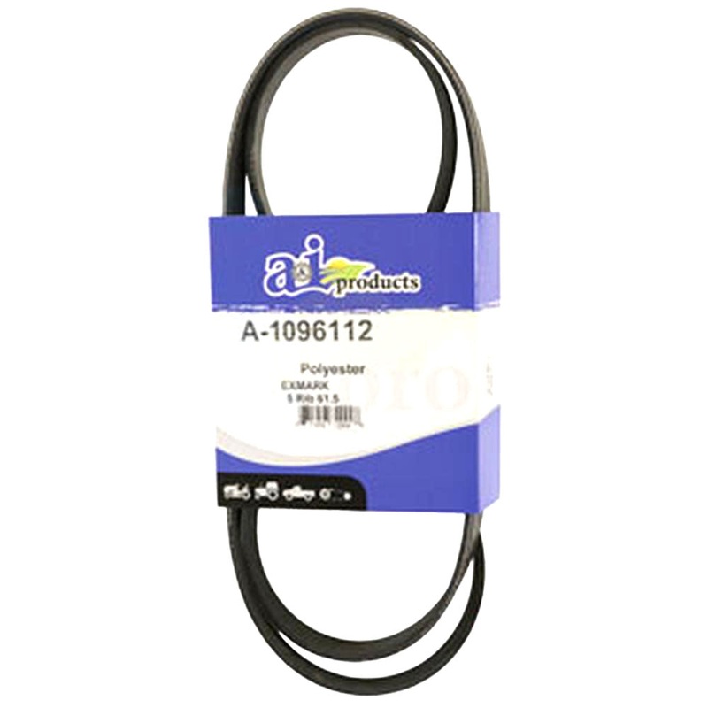 Hydraulic Pump Drive Belt Fits Exmark Lazer Z Zero Turn Mower Replaces 109-6112