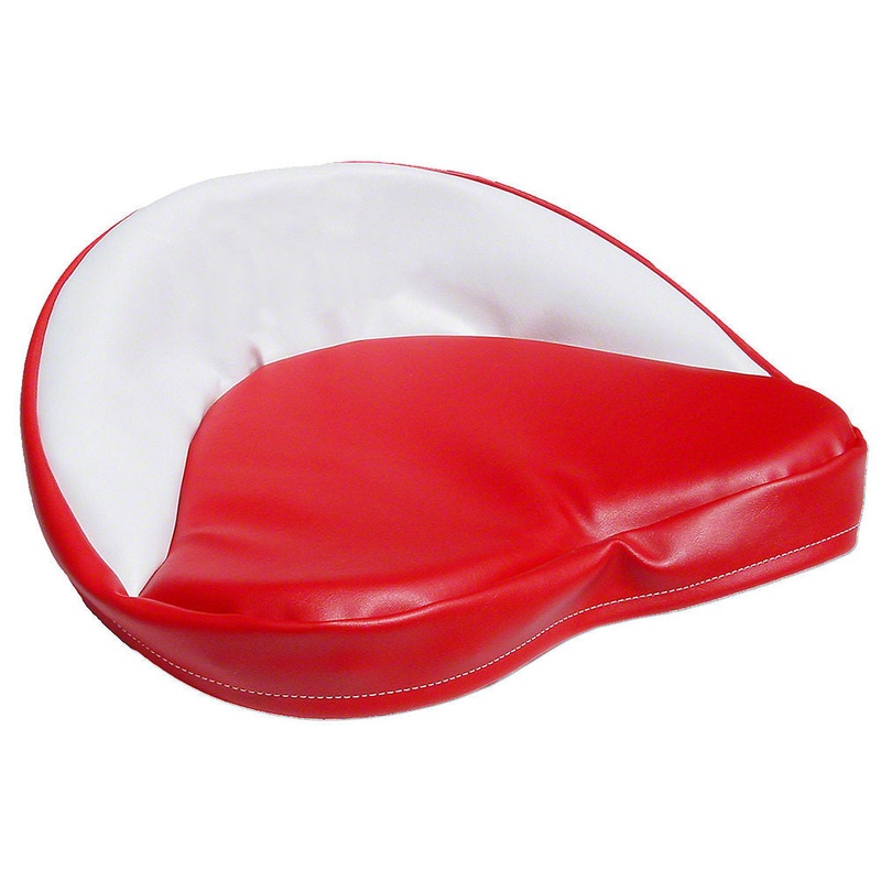 Padded Seat Cover Cushion Red White Fits 9n 2n 8n NAA Jubilee 601
