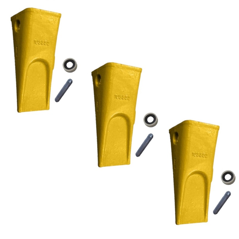 Teeth, Pins & Retainers 3-Pack Fits Caterpillar Replaces 1140358