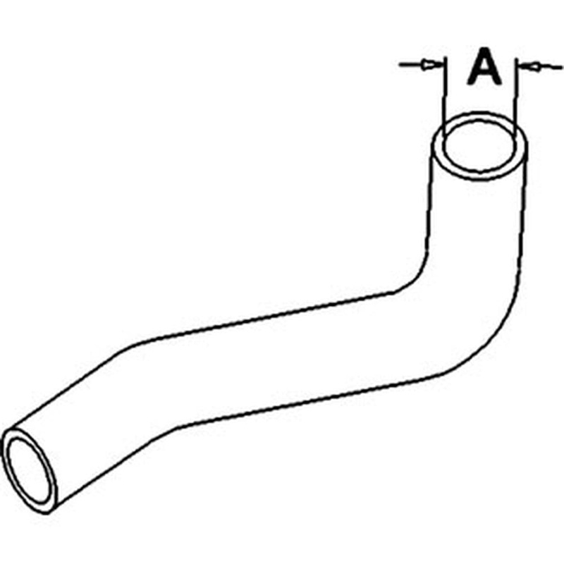 Upper Radiator Hose Fits Ford/New Holland Replaces SBA310160840