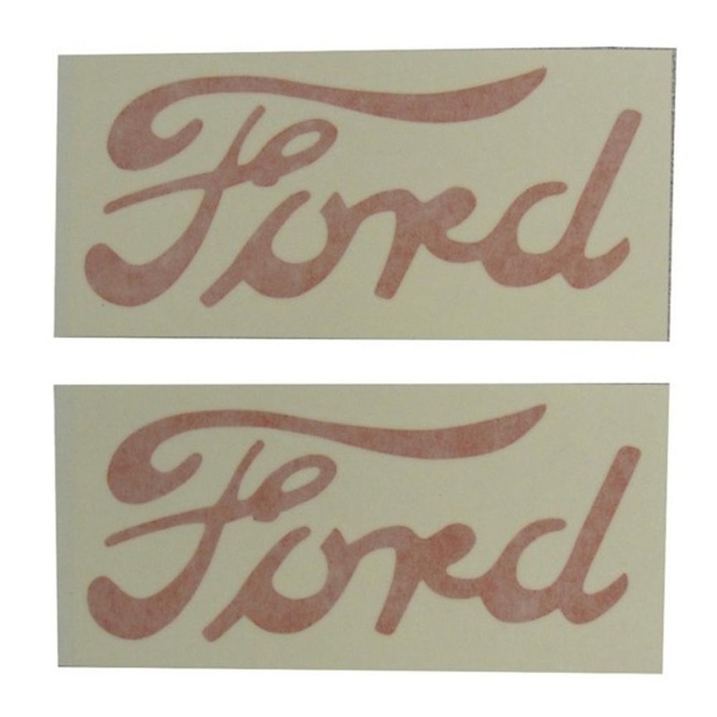 Hood Decal Set 8N Vinyl Fits Ford 8N
