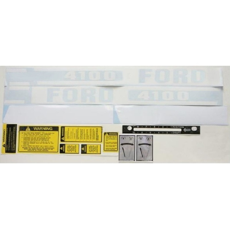 VINYL HOOD DECAL SET KIT Fits Ford DECALS 4100