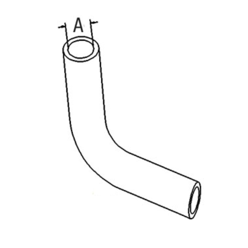 Radiator Hose Upper Fits Kubota M4050 M4500 15612-72940