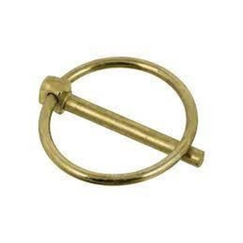 National Equipment 402311 Yellow Zinc Lynch Pin  5/16 x 2-1/16