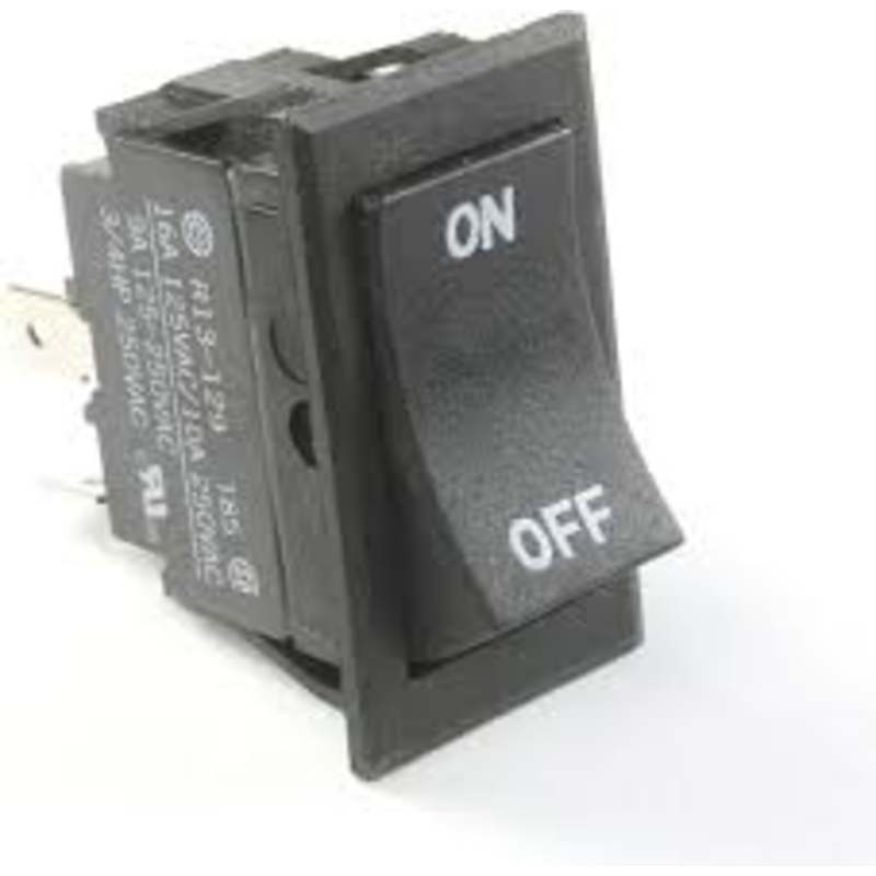National Equipment 403976 Switch, Rocker, SP, 14V, 16A