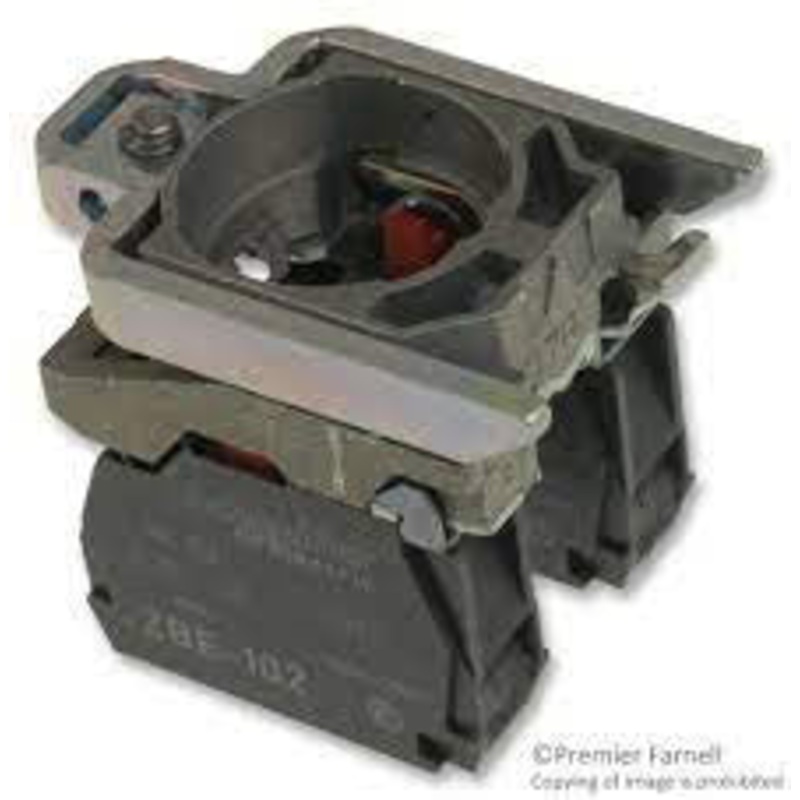 National Equipment 72452 Contact Block, NC, 10A, Spring Clamp, ZB4 Series