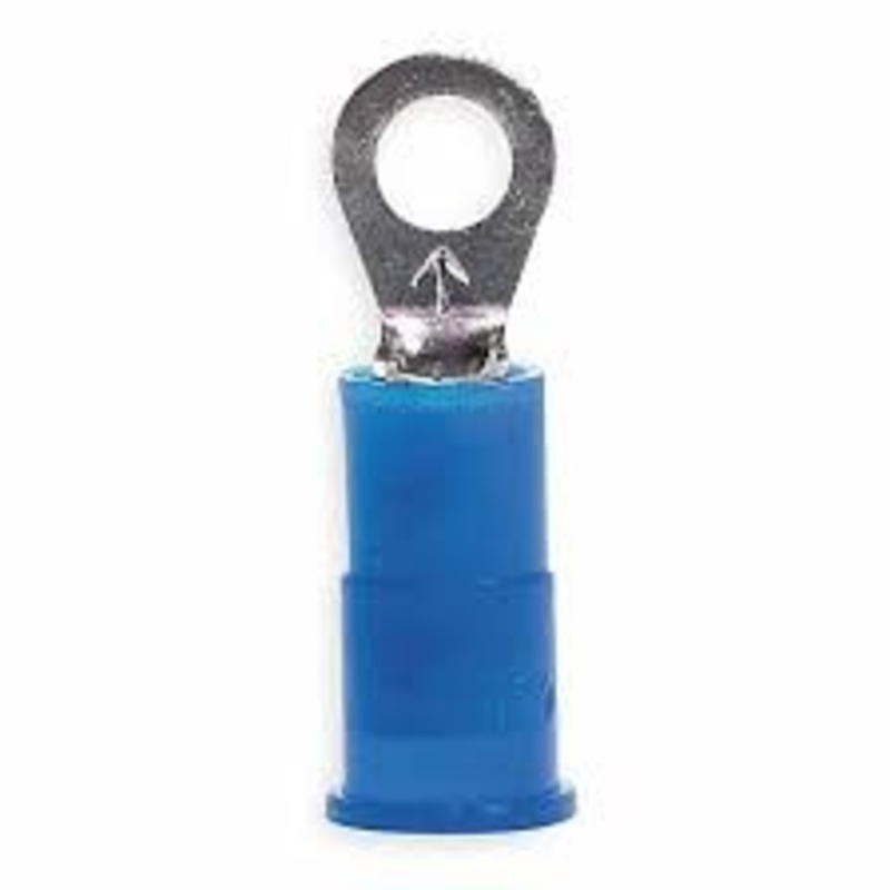National Equipment 72821 Blue Nylon Ring Terminal #10 14-16AWG