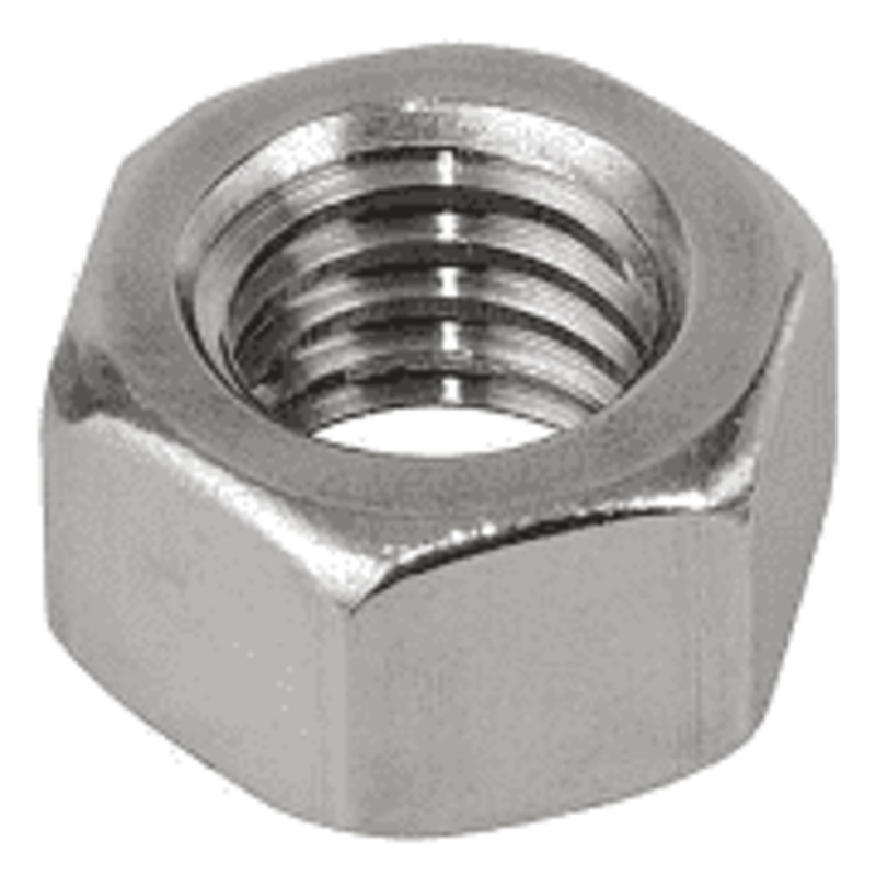 National Equipment 73235 Nut, Hex, Jam 3/8-24