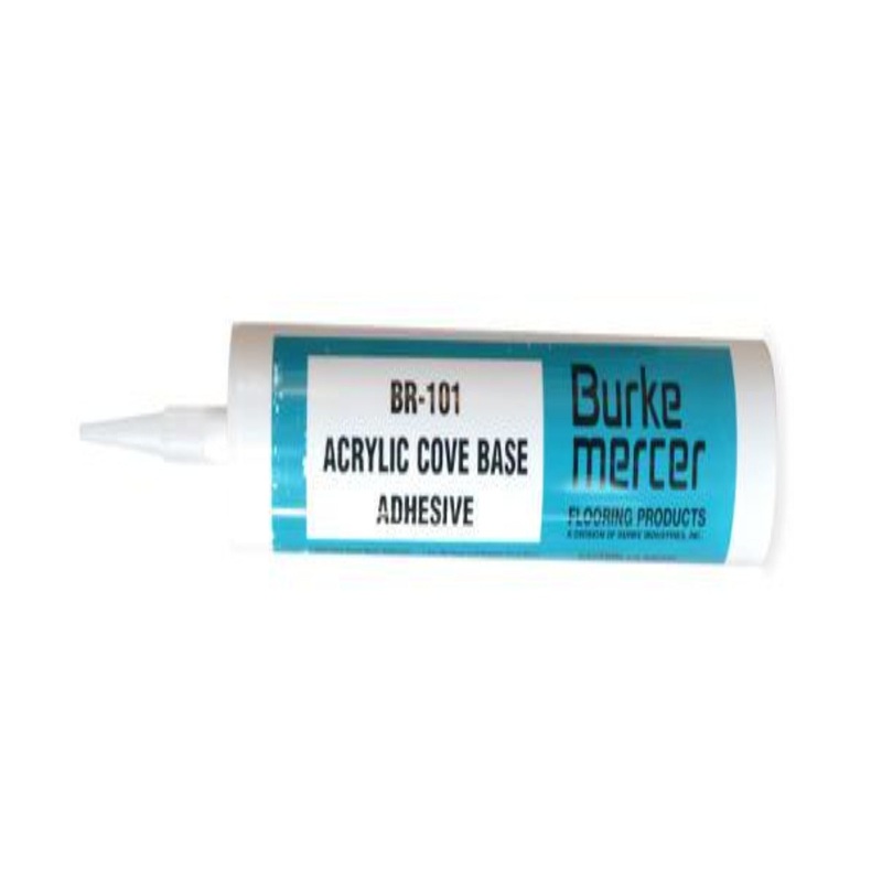 Burke BR-101C Acrylic Wall Base Adhesive (30oz Cartridge)